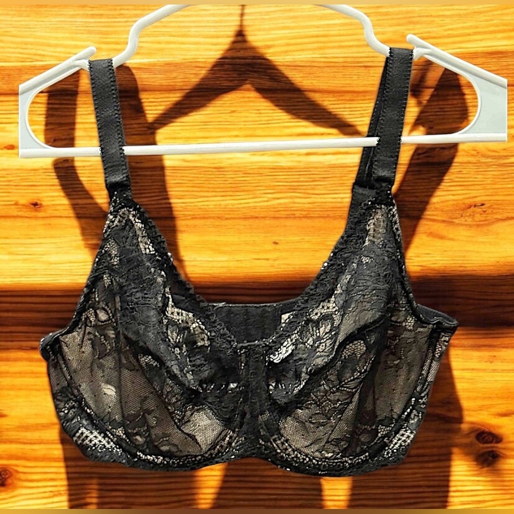 Wacoal Black Lace Underwire Bra